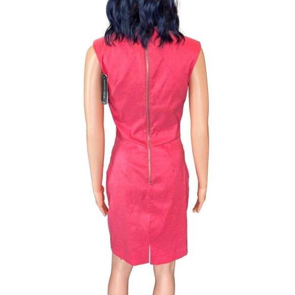 NWT W118 by Walter Baker Coral Pencil Bodycon Cocktail Dress Size Small - Picture 5 of 5
